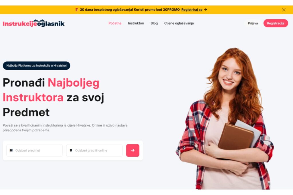 Instrukcije Oglasnik-obrt za instrukcije